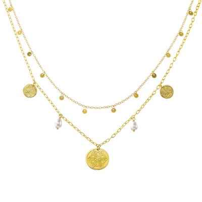 κοσμήματα made in greece από Ασημι 925 Κολιέ από ορείχαλκο Goddess