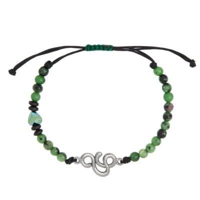 Γουρια 2026 Ασημι 925 βραχιόλι 26 από ασήμι 925 μαύρο πλατίνωμα - Γούρι 26