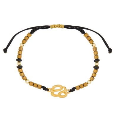 Γουρια 2026 Ασημι 925 βραχιόλι από ασήμι 925 γούρι 2026 επίχρυσο - Γούρι 26