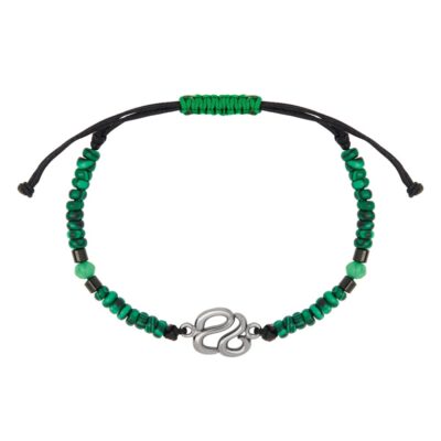 Γουρια 2026 Ασημι 925 βραχιόλι από ασήμι 925 γούρι 2026 μαύρο πλατίνωμα - Γούρι 26