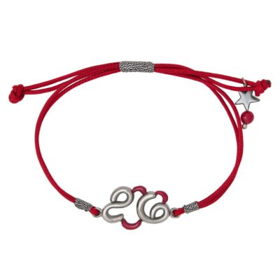 Γουρια 2026 Ασημι 925 βραχιόλι από ασήμι 925 γούρι 2026 σύννεφο με σμάλτο - Το σύννεφο συμβολίζει πολλά