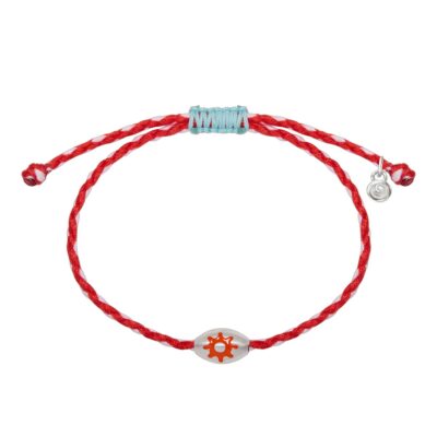 το «Μάρτη» το φορούν κυρίως τα παιδιά για να προστατεύει τα πρόσωπά του από τον πρώτο ήλιο της Άνοιξης