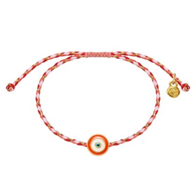 βραχιόλι "Μάρτης" από ορείχαλκο μάτι