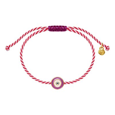 βραχιόλι "Μάρτης" από ορείχαλκο μάτι