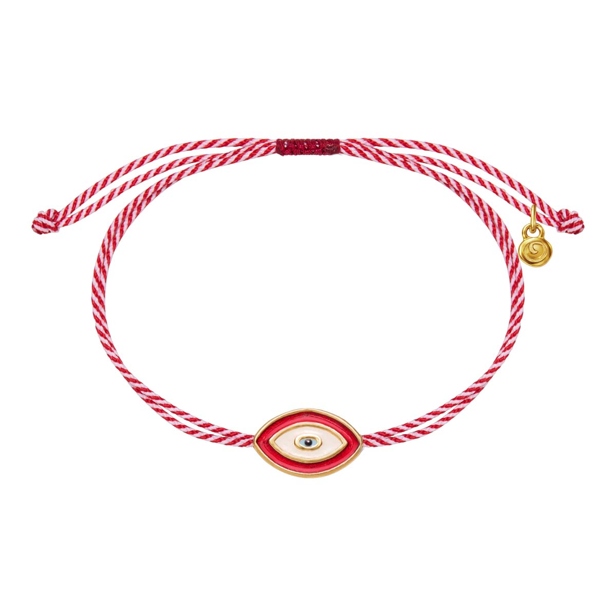 βραχιόλι "Μάρτης" από ορείχαλκο μάτι