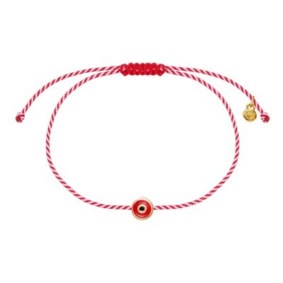 βραχιόλι "Μάρτης" από ορείχαλκο μάτι