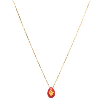 κολιέ από ορείχαλκο επίχρυση μελισσούλα