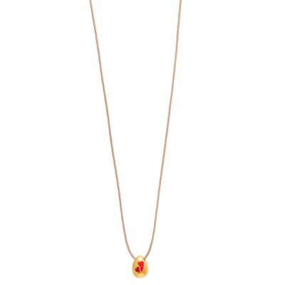 κολιέ από ορείχαλο επιχρυσωμένο