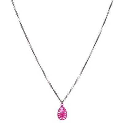 κολιέ αυγό φύλλα