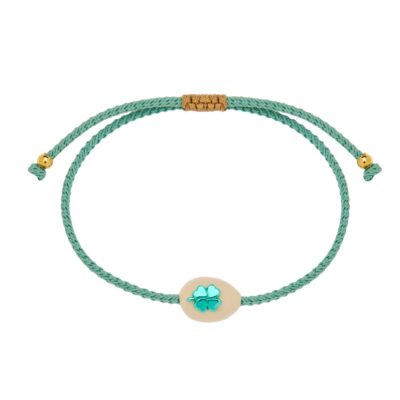 βραχιόλι από ορείχαλκο με νανοκεραμική βαφή 4φυλλο